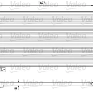 VALEO 814169 - Kondensator, Klimaanlage Preisknaller