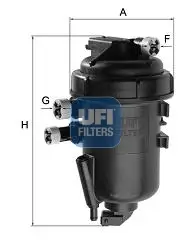 UFI 55.116.00 - Kraftstofffilter Günstig