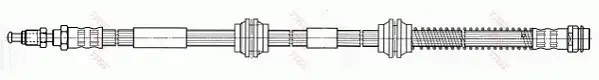 TRW PHD558 - Bremsschlauch Abverkauf
