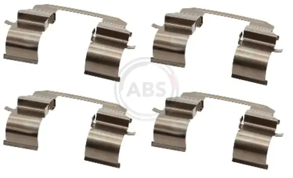 Top-Preis A.B.S. 1833Q - Zubehörsatz, Scheibenbremsbelag
