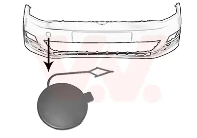 Sale VAN WEZEL 5766587 - Klappe, Abschlepphaken - ** Equipart **