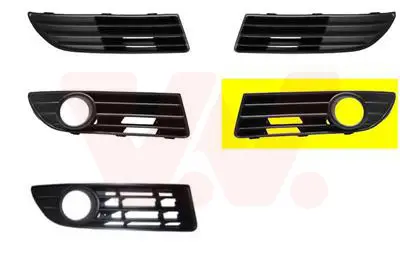 VAN WEZEL 5828593 - Lüftungsgitter, Stoßfänger - ** Equipart ** Sonderangebot