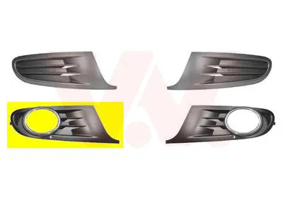 VAN WEZEL 5863594 - Lüftungsgitter, Stoßfänger - ** Equipart ** Sale