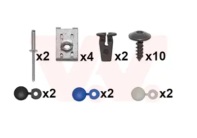 VAN WEZEL 5863794 - Montagesatz, Stoßfänger Top-Seller