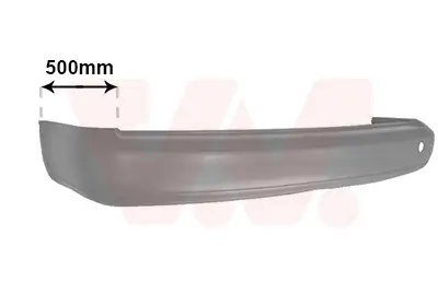 VAN WEZEL 5868546 - Stoßfänger Geprüft