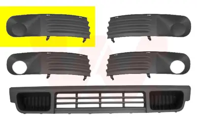 Angebot VAN WEZEL 5896592 - Lüftungsgitter, Stoßfänger - ** Equipart **