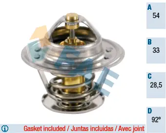 Markenprodukt FAE 5302492 - Thermostat, Kühlmittel