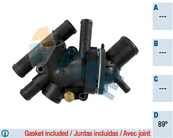 Abverkauf FAE 5322789 - Thermostat, Kühlmittel
