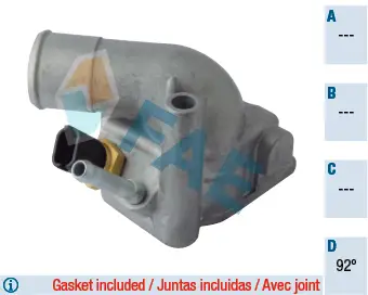 Preisknaller FAE 5351792 - Thermostat, Kühlmittel