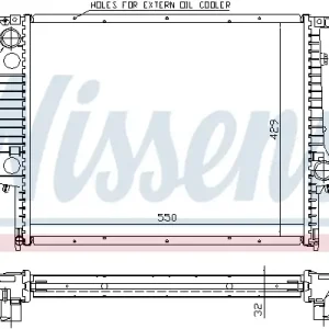 Angebot NISSENS 60759A - Kühler, Motorkühlung