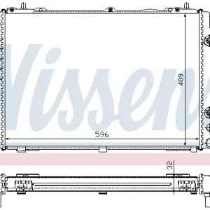 NISSENS 60469A - Kühler, Motorkühlung Ausverkauf