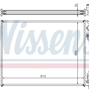 Schnäppchen NISSENS 61014A - Kühler, Motorkühlung - ** FIRST FIT **