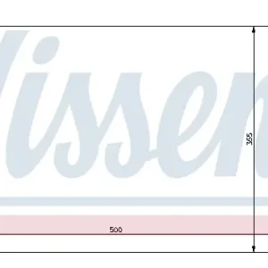 NISSENS 62086 - Kühler, Motorkühlung Top-Seller