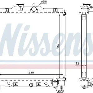 Direktkauf NISSENS 63310A - Kühler, Motorkühlung - ** FIRST FIT **