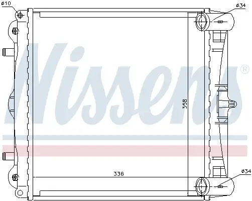 NISSENS 63776 - Kühler, Motorkühlung Sonderaktion