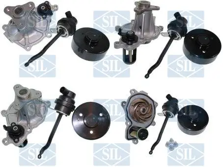 Neue Kollektion Saleri SIL PA1631 - Wasserpumpe, Motorkühlung