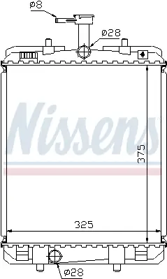 Begrenztes Angebot NISSENS 64685 - Kühler, Motorkühlung