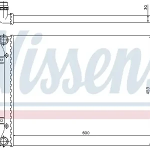 Bestseller NISSENS 65014 - Kühler, Motorkühlung