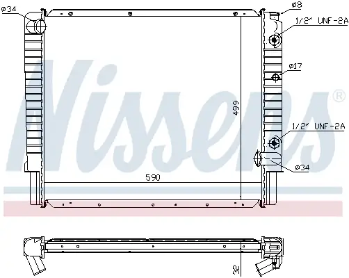 NISSENS 65523A - Kühler, Motorkühlung Online Kaufen