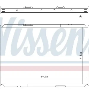 Jetzt Bestellen NISSENS 67187 - Kühler, Motorkühlung