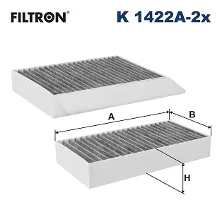FILTRON K 1422A-2x - Filter, Innenraumluft Markenprodukt