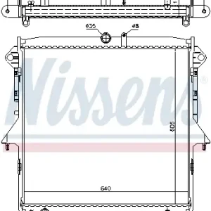 Schnäppchen NISSENS 69245 - Kühler, Motorkühlung