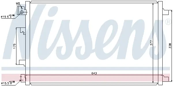 NISSENS 940038 - Kondensator, Klimaanlage - ** FIRST FIT ** Must-Have