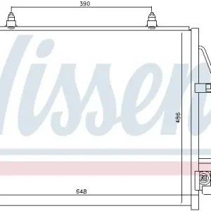 Expressversand NISSENS 940166 - Kondensator, Klimaanlage