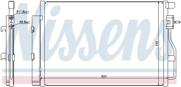 Jetzt Kaufen NISSENS 940246 - Kondensator, Klimaanlage - ** FIRST FIT **