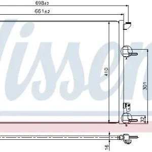 Super-Preis NISSENS 940320 - Kondensator, Klimaanlage - ** FIRST FIT **