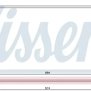 Finale Aktion NISSENS 940341 - Kondensator, Klimaanlage