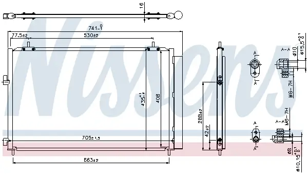 NISSENS 940349 - Kondensator, Klimaanlage - ** FIRST FIT ** Wochenendangebot