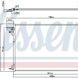 Heißes Angebot NISSENS 940479 - Kondensator, Klimaanlage - ** FIRST FIT **