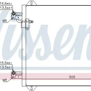 Günstig NISSENS 94584 - Kondensator, Klimaanlage - ** FIRST FIT **