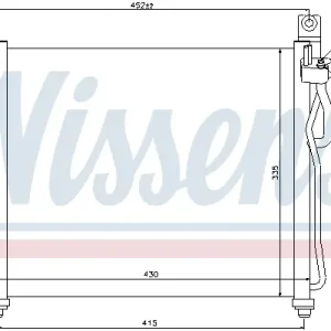 Preis Gesenkt NISSENS 94828 - Kondensator, Klimaanlage - ** FIRST FIT **