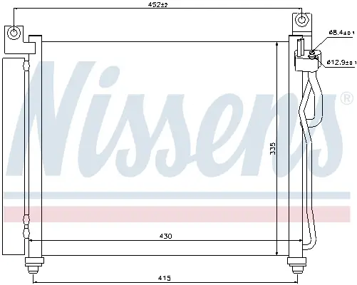 Preis Gesenkt NISSENS 94828 - Kondensator, Klimaanlage - ** FIRST FIT **