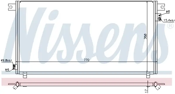NISSENS 94878 - Kondensator, Klimaanlage Nur Heute