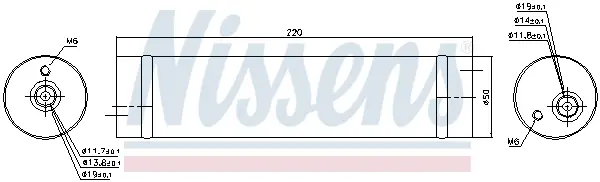 NISSENS 95473 - Trockner, Klimaanlage Abverkauf