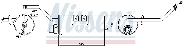 Preis Gesenkt NISSENS 95529 - Trockner, Klimaanlage