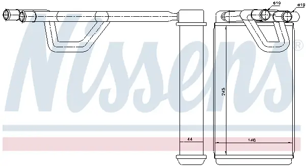 NISSENS 72209 - Wärmetauscher, Innenraumheizung - ** FIRST FIT ** Online Kaufen