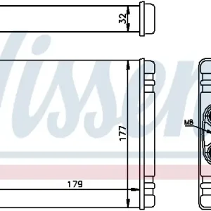 Begrenztes Angebot NISSENS 73654 - Wärmetauscher, Innenraumheizung