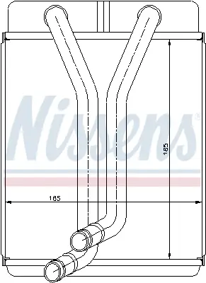 NISSENS 77501 - Wärmetauscher, Innenraumheizung Jetzt Kaufen