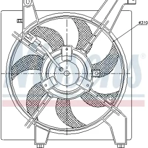 Neu Im Sortiment NISSENS 85034 - Lüfter, Motorkühlung
