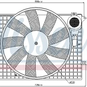 Top-Preis NISSENS 85401 - Lüfter, Motorkühlung