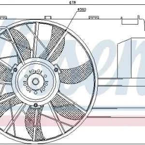 Begrenztes Angebot NISSENS 85604 - Lüfter, Motorkühlung