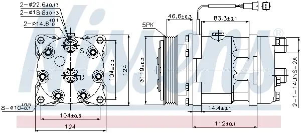 NISSENS 89171 - Kompressor, Klimaanlage - ** FIRST FIT ** Mega-Angebot