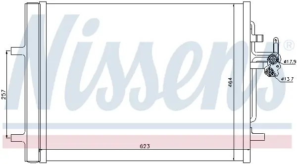 Sichere Zahlung NISSENS 940155 - Kondensator, Klimaanlage - ** FIRST FIT **