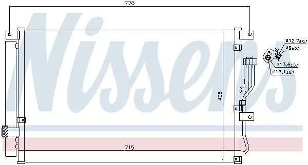 NISSENS 940211 - Kondensator, Klimaanlage Schnäppchen