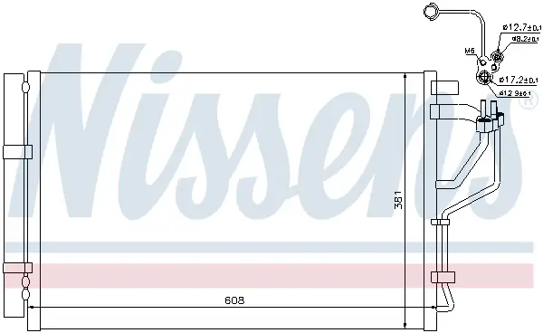NISSENS 940268 - Kondensator, Klimaanlage - ** FIRST FIT ** Preisreduziert