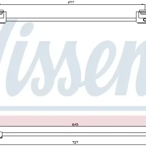 Sofort Bestellen NISSENS 940283 - Kondensator, Klimaanlage